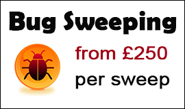 Bug Sweeping Cost in Bexhill